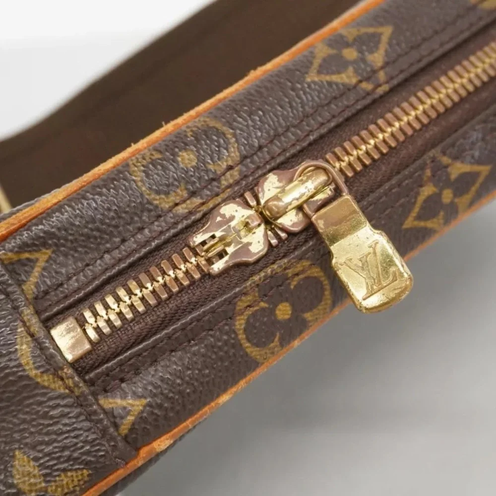 Authentic Louis Vuitton gange mini hum bag belt bag crossbody monogram travel - Picture 6 of 15